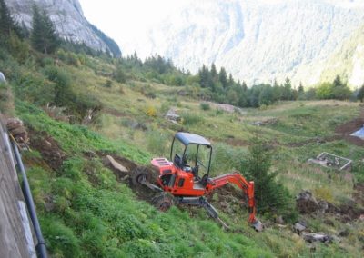 pose systèmes d’assainissement non collectif compacto