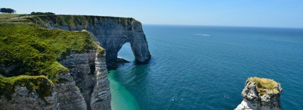 falaises etretat normandie