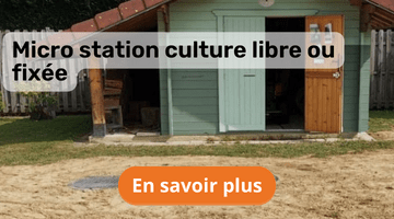 Micro station culture libre ou fixée